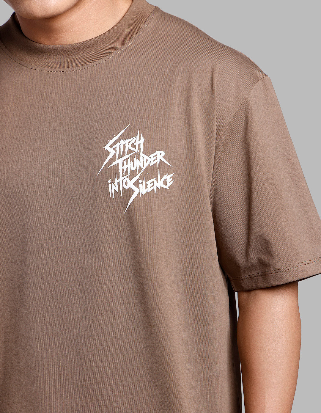 Bean Half Sleeves Oversize Tee - Image 6