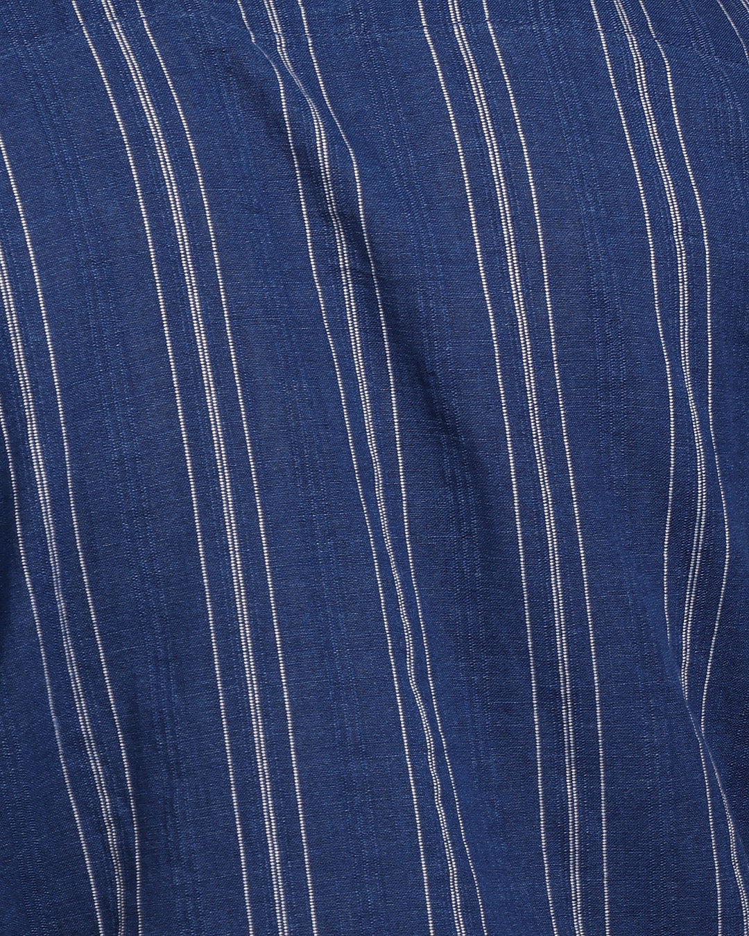 Dark Blue Full Sleeve 100% Cotton Denim Shirt - Image 7