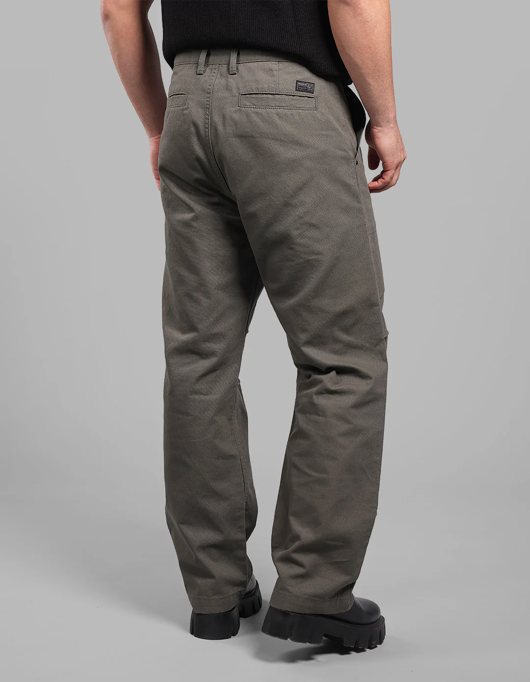 Olive Loose Fit Urban Utility Pants - Image 5