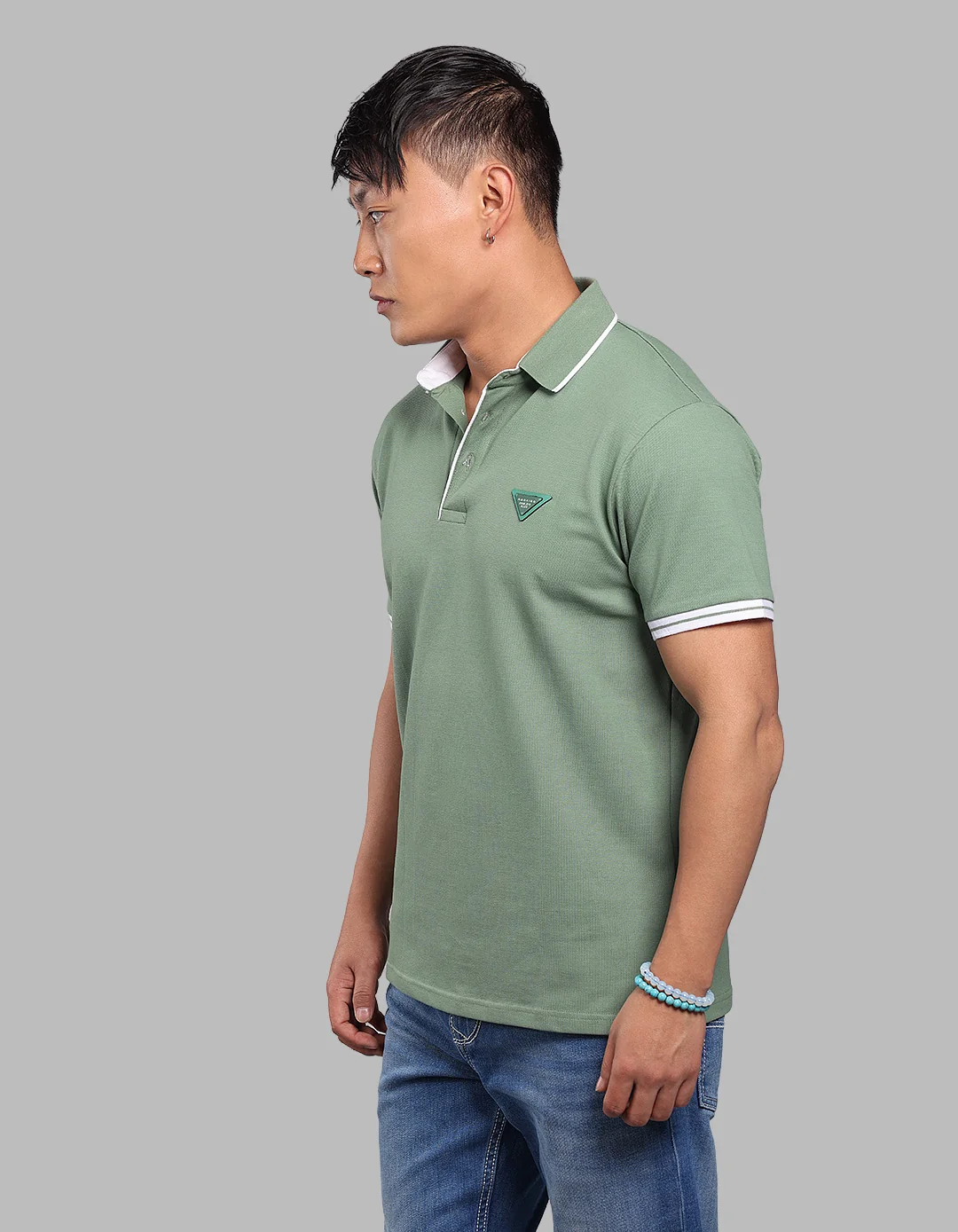 Pista Half Sleeve Pique Polo Tee - Image 3