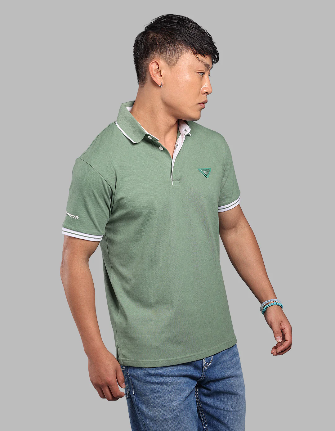 Pista Half Sleeve Pique Polo Tee - Image 4