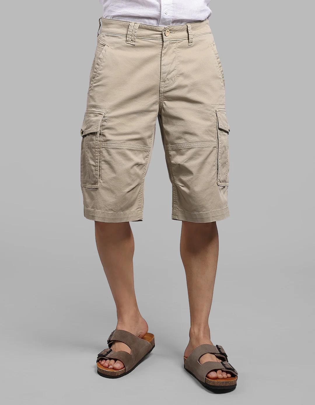 Stone Stretch Cargo Short - Image 3