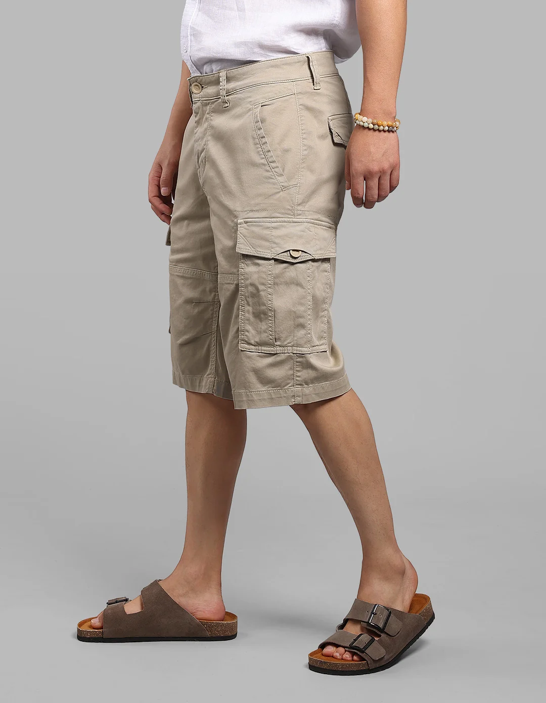Stone Stretch Cargo Short - Image 4